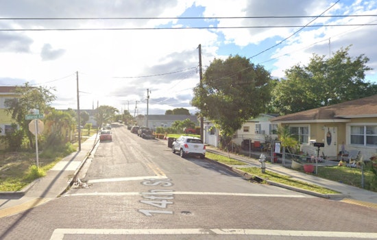 No Injuries Reported After Suspected Space Heater Fire on 14th Street in North Tamarind, West Palm Beach
