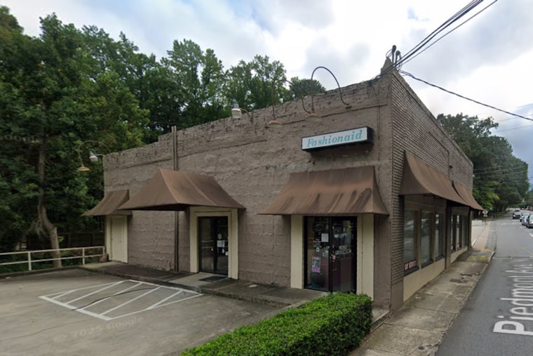 No Major Injuries as Vehicle Collision Results in Partial Collapse of Buckhead Dry Cleaners