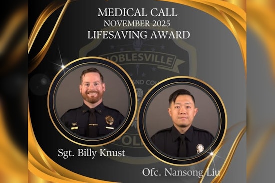 Noblesville First Responders and Community Heroes Team Up to Save Life in Medical Emergency