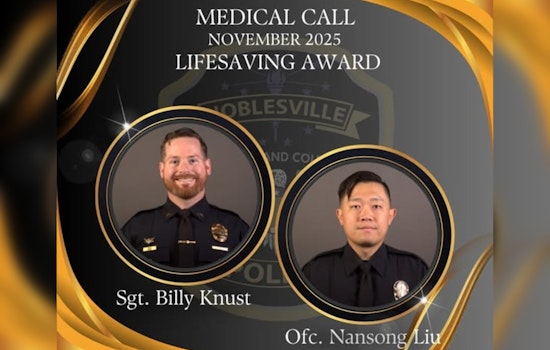 Noblesville First Responders and Community Heroes Team Up to Save Life in Medical Emergency