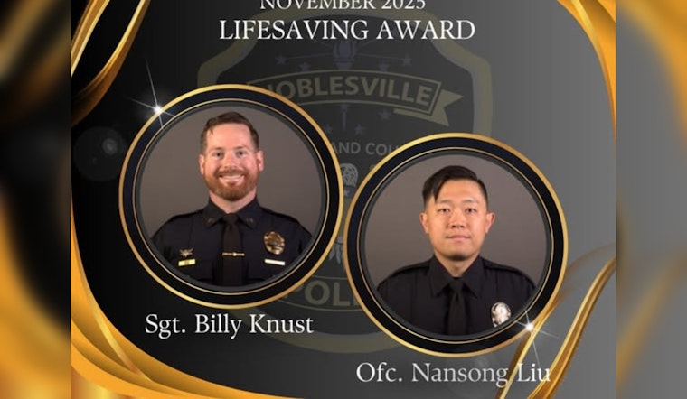 Noblesville First Responders and Community Heroes Team Up to Save Life in Medical Emergency