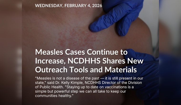 North Carolina Health Officials Ramp Up Efforts to Combat Measles Outbreak with New Notification Tools