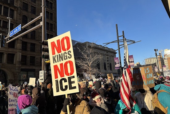 North Side Teens Storm River Park In Anti-ICE Walkout
