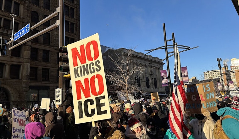 North Side Teens Storm River Park In Anti-ICE Walkout
