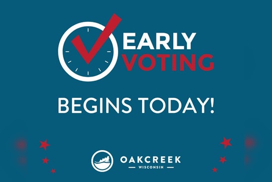 Oak Creek City Hall Opens Doors for Early Voting to Benefit Civic-Minded Residents