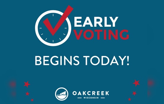 Oak Creek City Hall Opens Doors for Early Voting to Benefit Civic-Minded Residents