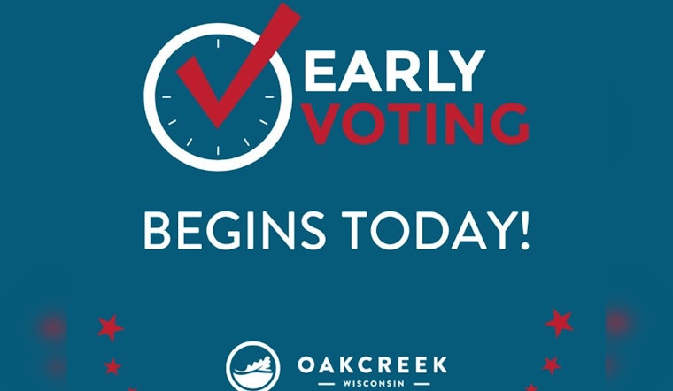 Oak Creek City Hall Opens Doors for Early Voting to Benefit Civic-Minded Residents