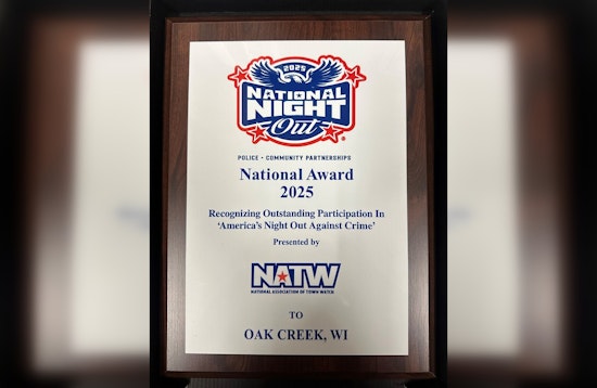 Oak Creek Police Celebrate National Recognition of Their Community-Building National Night Out Event