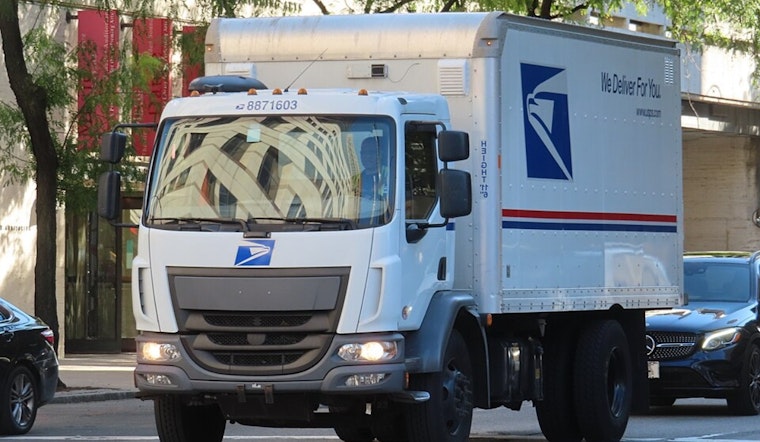 Oakland Mail Truck Tears Through Crosswalk, Stuns Dog Walker