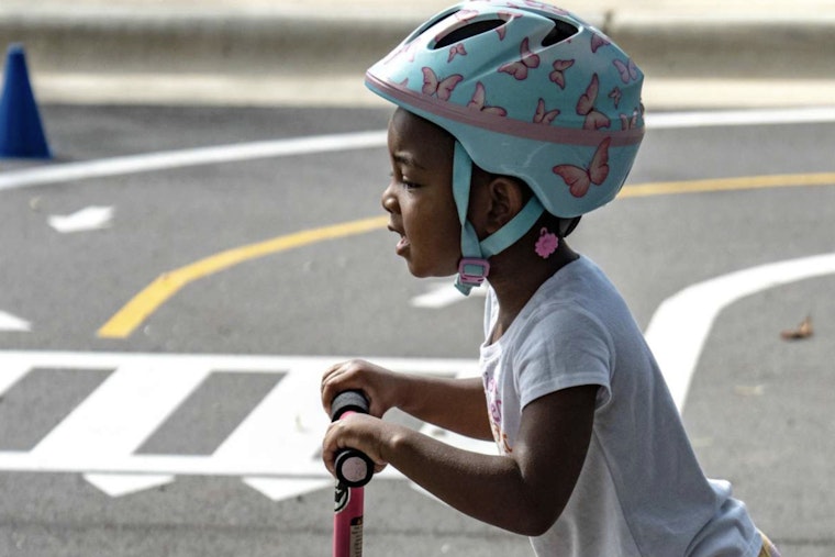 Oaks & Spokes Hosts Kids Bike Rodeo and Traffic Garden in Raleigh for Bike Month Celebration