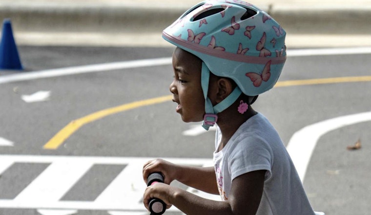 Oaks & Spokes Hosts Kids Bike Rodeo and Traffic Garden in Raleigh for Bike Month Celebration