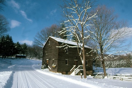 ODNR Features Historic Gaston's Mill in Ohio as February's Postcard of the Month