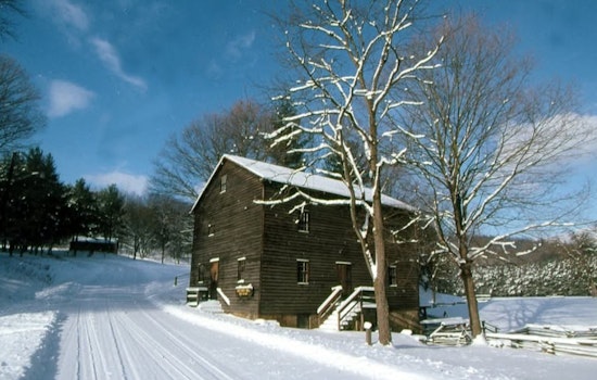 ODNR Features Historic Gaston's Mill in Ohio as February's Postcard of the Month