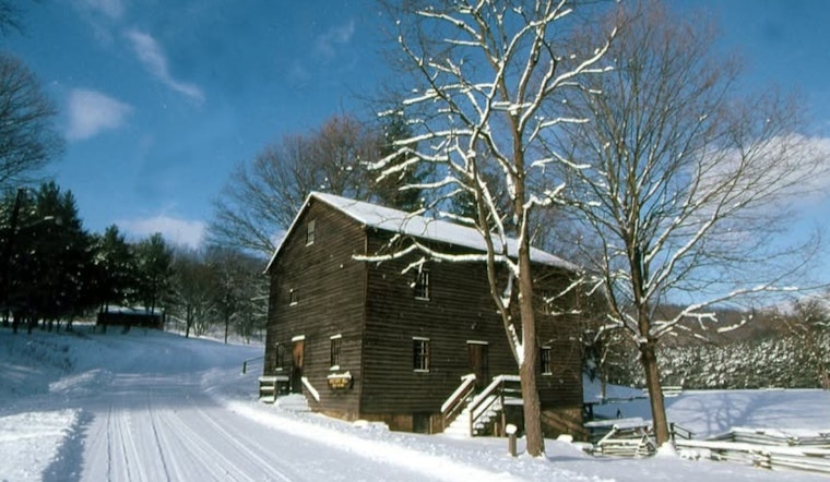 ODNR Features Historic Gaston's Mill in Ohio as February's Postcard of the Month