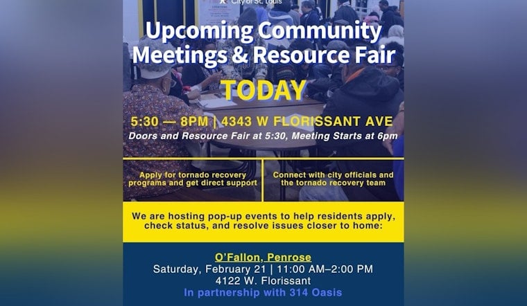 O'Fallon Park Rec Complex Hosts Resource Fair for St. Louis Residents Offering Property, Rental and Employment Support