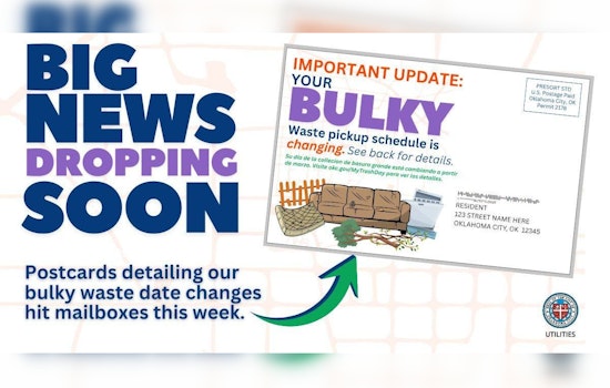 Oklahoma City Alerts Residents to Upcoming Bulky Trash Collection Schedule Changes