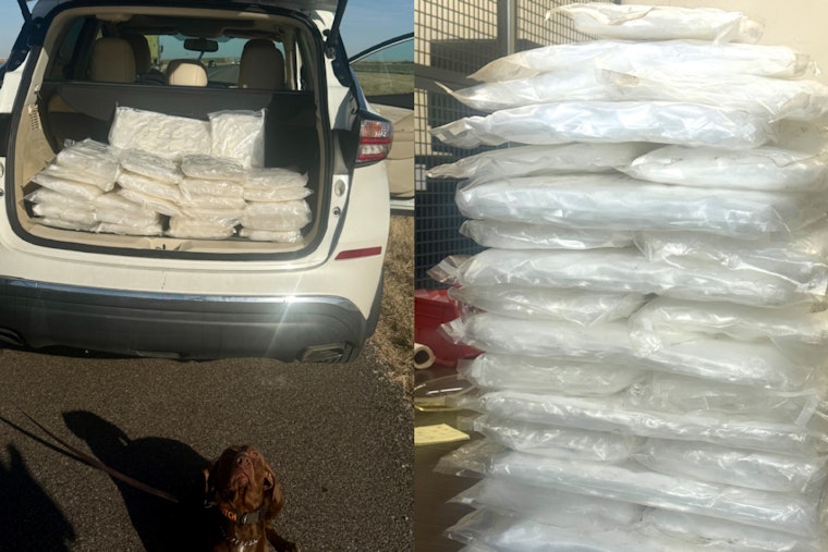 Oklahoma Drug Dog Charlie Nabs 155 Pounds of Meth Before It Hits the Streets