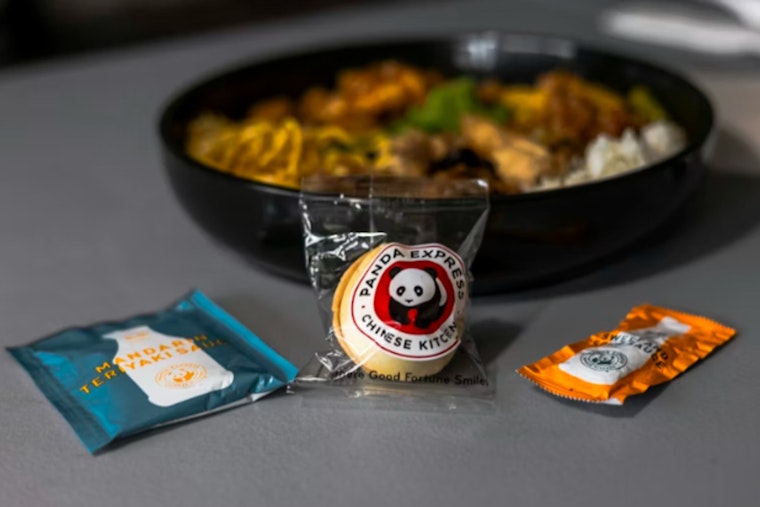 Orange Chicken Touchdown as Panda Express Lands in Harry Reid D Gates