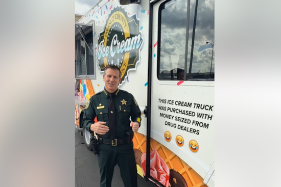 Orange County Sheriff's Office Serves Up Smiles with Free Ice Cream Truck Funded by Seized Drug Money