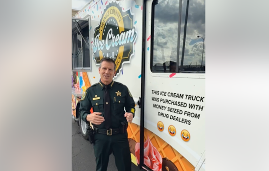 Orange County Sheriff's Office Serves Up Smiles with Free Ice Cream Truck Funded by Seized Drug Money