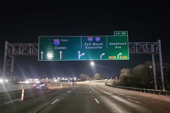 Overnight Roadwork Scheduled on I-70, INDOT Announces Lane and Ramp Closures in East Central Indiana