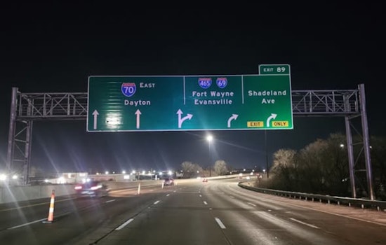 Overnight Roadwork Scheduled on I-70, INDOT Announces Lane and Ramp Closures in East Central Indiana