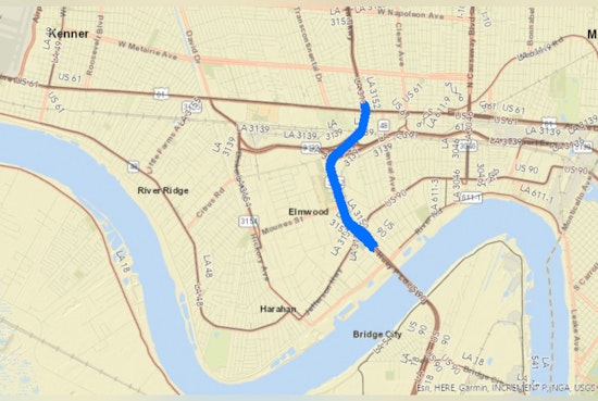 Overnight Roadwork Scheduled on LA 3152 in Jefferson Parish, Expect Lane Closures and Delays