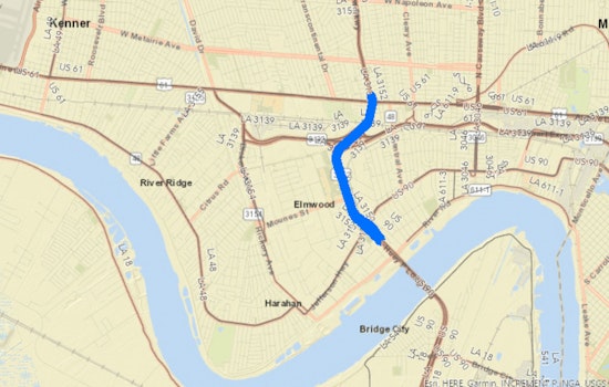 Overnight Roadwork Scheduled on LA 3152 in Jefferson Parish, Expect Lane Closures and Delays
