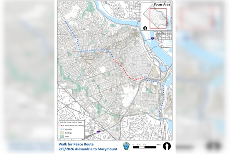 Peaceful Pilgrimage Through Arlington Buddhist Monks Walk for Peace Heads to Washington D.C.