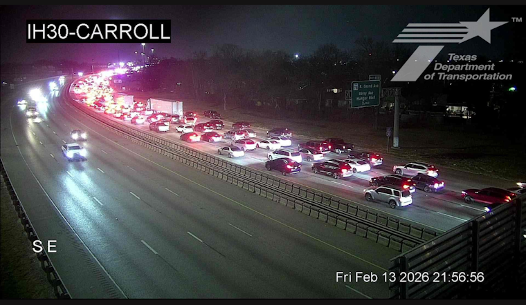 Pedestrian Struck And Killed As Eastbound I-30 Snarls At Munger
