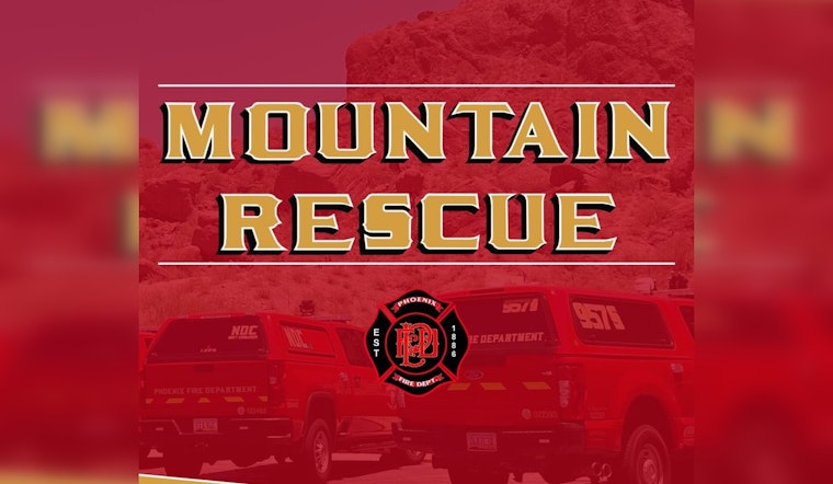 Phoenix Crews Mobilize After Hiker Hurt On Echo Canyon