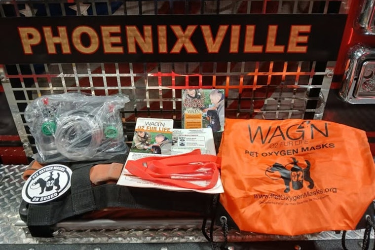 Phoenixville Fire Department Upgrades Rescue Gear with New Pet Oxygen Masks, Thanks to Local Donor's Generosity