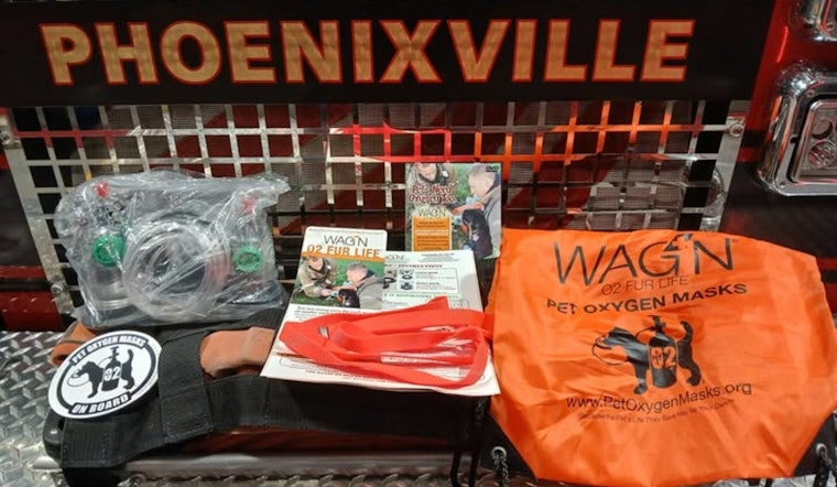 Phoenixville Fire Department Upgrades Rescue Gear with New Pet Oxygen Masks, Thanks to Local Donor's Generosity