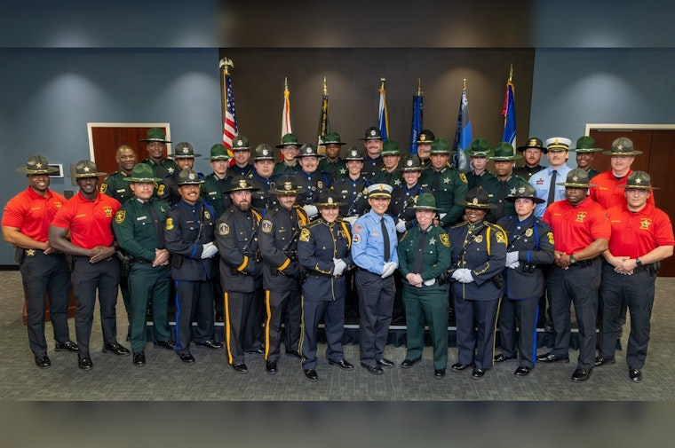 Pinellas County and Local Agencies' Personnel Complete Intensive Honor Guard Academy