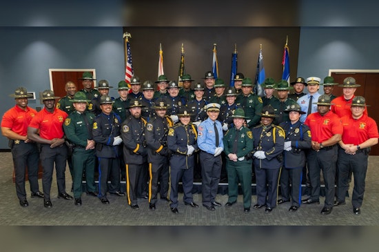 Pinellas County and Local Agencies' Personnel Complete Intensive Honor Guard Academy