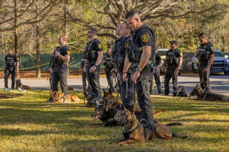 Pinellas County Sheriff's Office Honors Fallen K-9 Heroes at Palm Harbor Memorial Service
