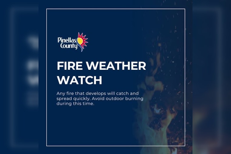Gusty Winds Turn Pinellas Into Tinderbox Under Fire Weather Watch