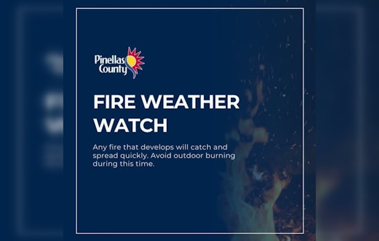 Gusty Winds Turn Pinellas Into Tinderbox Under Fire Weather Watch