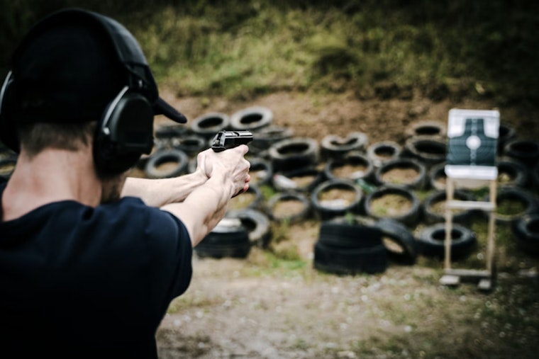 Polk County Locals Go Full Combat At Backwoods Gun Range