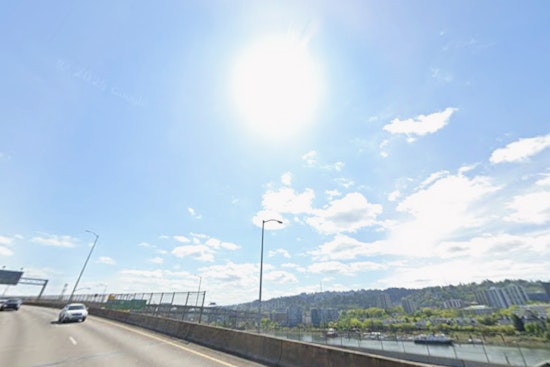 Portland Basks In Sun As Gorge Gusts Howl And Fog Moves In