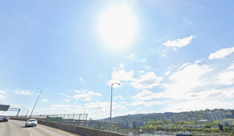 Portland Basks In Sun As Gorge Gusts Howl And Fog Moves In