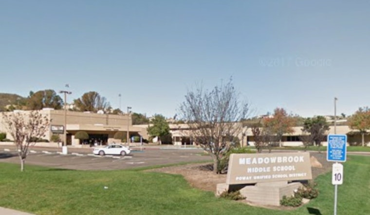 Poway Student Nabbed After Bomb Threats Rattle Meadowbrook Middle