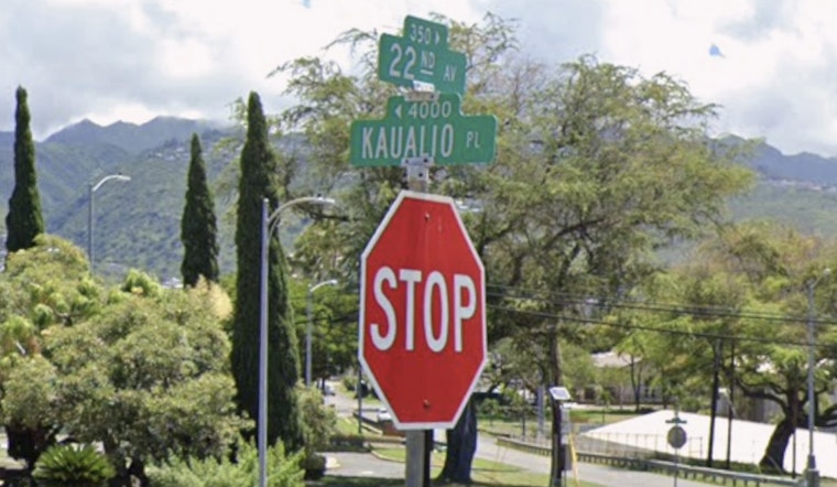 Pre-Dawn Blaze Guts Kahala Two-Story as Roof Partially Caves