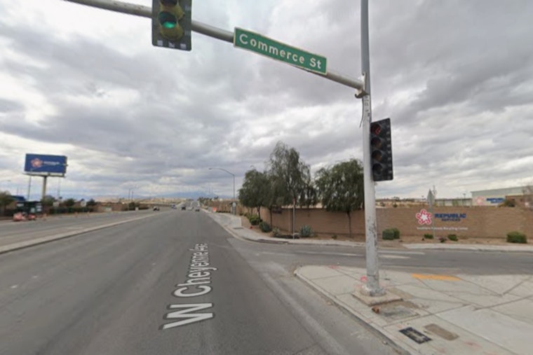 Pre-Dawn Horror at Cheyenne and Commerce as Pedestrian Struck, Critically Hurt
