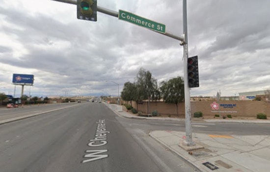 Pre-Dawn Horror at Cheyenne and Commerce as Pedestrian Struck, Critically Hurt