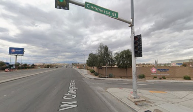 Pre-Dawn Horror at Cheyenne and Commerce as Pedestrian Struck, Critically Hurt