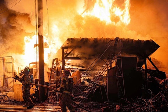 Pre-Dawn Meacham Warehouse Inferno Leaves Fort Worth Firefighter Burned