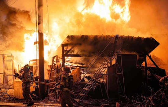 Pre-Dawn Meacham Warehouse Inferno Leaves Fort Worth Firefighter Burned