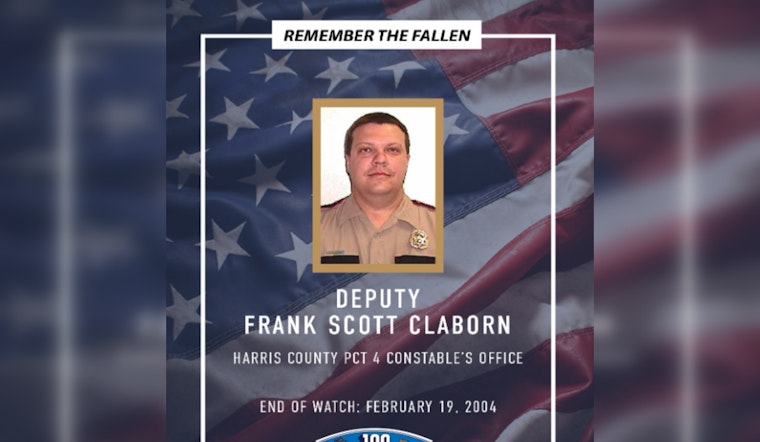 Precinct 4 Still Grieves Deputy ‘Scotty’ Claborn, Taken By Drunk Driver