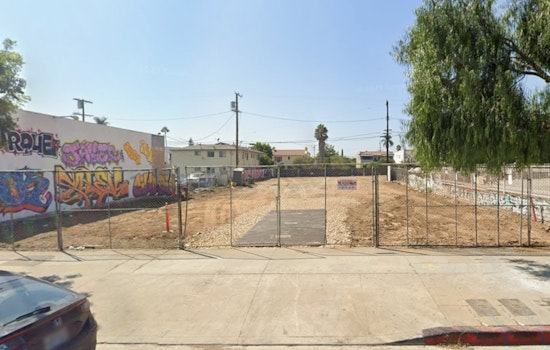 Prefab Housing Tower Races Up Vermont In East Hollywood